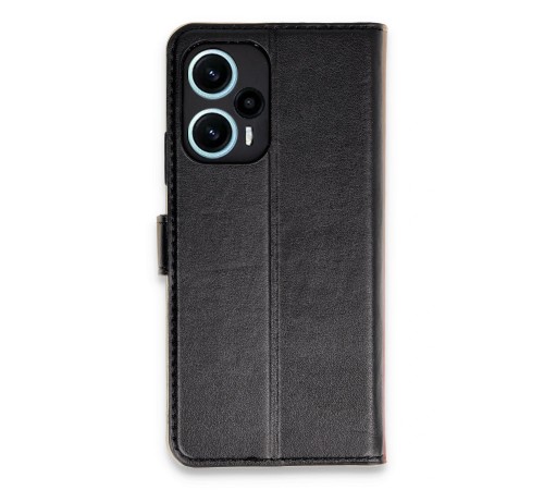 Xiaomi Poco F5 Kılıf Trend S Plus Kapaklı Kılıf - Siyah Xiaomi Poco F5 Kılıf Trend S Plus Kapaklı Kılıf - Siyah