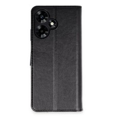 İnfinix Hot 30 4G Kılıf Trend S Plus Kapaklı Kılıf - Siyah