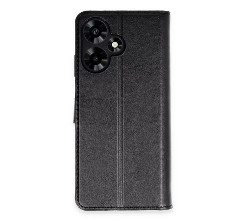 İnfinix Hot 30 4G Kılıf Trend S Plus Kapaklı Kılıf - Siyah İnfinix Hot 30 4G Kılıf Trend S Plus Kapaklı Kılıf - Siyah