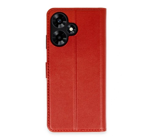 İnfinix Hot 30 4G Kılıf Trend S Plus Kapaklı Kılıf - Kırmızı İnfinix Hot 30 4G Kılıf Trend S Plus Kapaklı Kılıf - Kırmızı