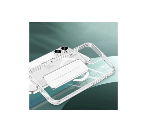 iPhone 16 Pro Kılıf Alfa Magsafe Standlı Kapak - Siyah iPhone 16 Pro Kılıf Alfa Magsafe Standlı Kapak - Siyah
