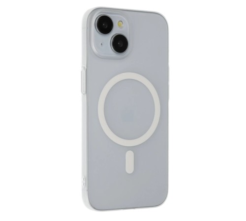 iPhone 15 Plus Tuna PC Slim Magsafe Kapak - Şeffaf iPhone 15 Plus Tuna PC Slim Magsafe Kapak - Şeffaf