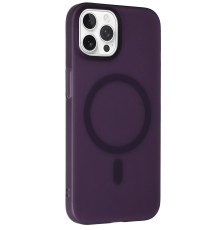 iPhone 15 Pro Tuna PC Slim Magsafe Kapak - Derin Mor