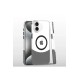 iPhone 16 Carbon Puzzle Magsafe Kapak - Beyaz