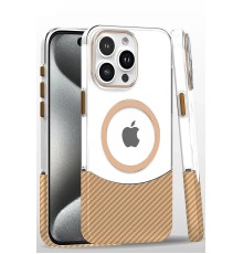 iPhone 16 Pro Carbon Puzzle Magsafe Kapak - Desert