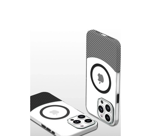 iPhone 16 Pro Carbon Puzzle Magsafe Kapak - Desert iPhone 16 Pro Carbon Puzzle Magsafe Kapak - Desert
