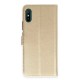 Xiaomi Redmi 9A Kılıf Trend S Plus Kapaklı Kılıf - Gold