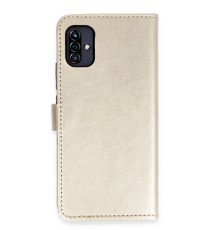 Reeder P13 Blue Max 2022 128GB Kılıf Trend S Plus Kapaklı Kılıf - Gold