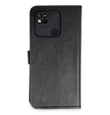 Xiaomi Redmi 10A Kılıf Trend S Plus Kapaklı Kılıf - Siyah