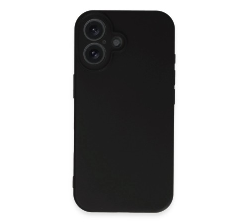 iPhone 16 Kılıf First Silikon - Siyah iPhone 16 Kılıf First Silikon - Siyah