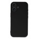 iPhone 16 Kılıf First Silikon - Siyah