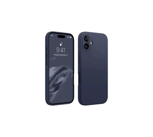 iPhone 16 Kılıf First Silikon - Lacivert iPhone 16 Kılıf First Silikon - Lacivert