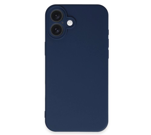iPhone 16 Kılıf First Silikon - Lacivert iPhone 16 Kılıf First Silikon - Lacivert