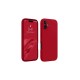 iPhone 16 Kılıf First Silikon - Kırmızı