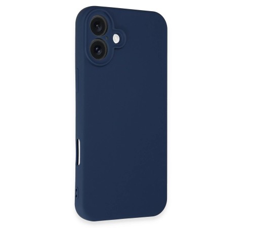iPhone 16 Plus Kılıf First Silikon - Lacivert iPhone 16 Plus Kılıf First Silikon - Lacivert