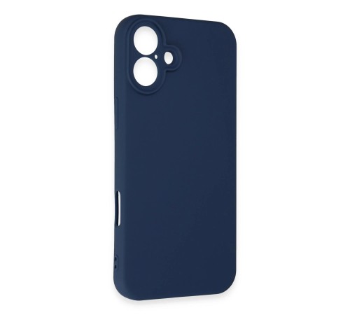 iPhone 16 Plus Kılıf First Silikon - Lacivert iPhone 16 Plus Kılıf First Silikon - Lacivert