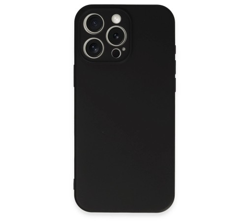 iPhone 16 Pro Kılıf First Silikon - Siyah iPhone 16 Pro Kılıf First Silikon - Siyah