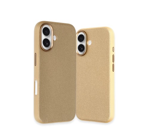 iPhone 16 Wonder Deri Magsafe Kapak - Bronz iPhone 16 Wonder Deri Magsafe Kapak - Bronz