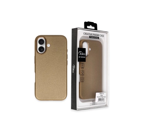 iPhone 16 Wonder Deri Magsafe Kapak - Bronz iPhone 16 Wonder Deri Magsafe Kapak - Bronz