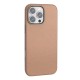 iPhone 16 Pro Max Wonder Deri Magsafe Kapak - Bronz
