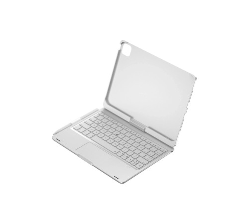 iPad Pro 11 (2024) F11 ATS Kılıf Magic Dönen Klavyeli Tablet Kılıf - Gümüş iPad Pro 11 (2024) F11 ATS Kılıf Magic Dönen Klavyeli Tablet Kılıf - Gümüş