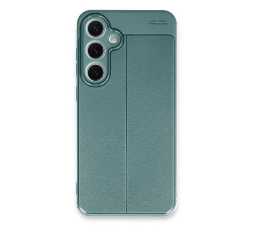 Samsung Galaxy S24 FE Kılıf Auto Focus Kapak - Koyu Yeşil Samsung Galaxy S24 FE Kılıf Auto Focus Kapak - Koyu Yeşil