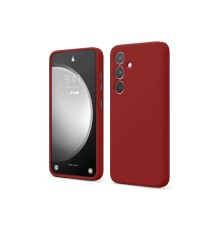 Samsung Galaxy S24 FE Kılıf First Silikon - Kırmızı