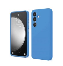 Samsung Galaxy S24 FE Kılıf First Silikon - Mavi