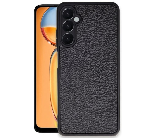 Samsung Galaxy S24 FE Kılıf Aras Deri Kapak - Siyah Samsung Galaxy S24 FE Kılıf Aras Deri Kapak - Siyah