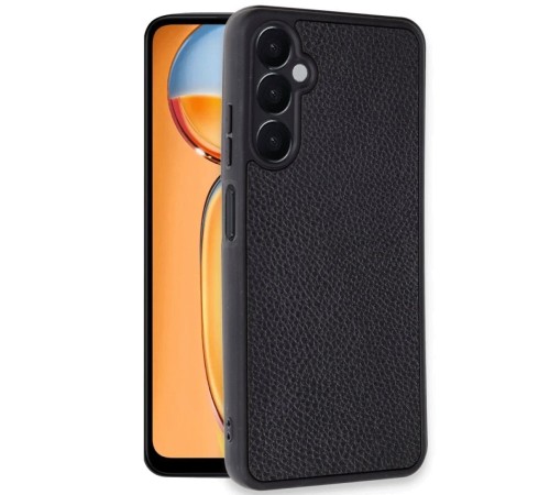 Samsung Galaxy S24 FE Kılıf Aras Deri Kapak - Siyah Samsung Galaxy S24 FE Kılıf Aras Deri Kapak - Siyah