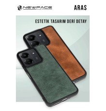 Samsung Galaxy S24 FE Kılıf Aras Deri Kapak - Kırmızı