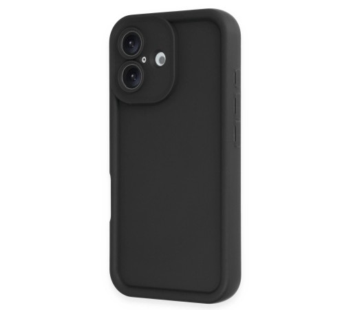 iPhone 16 Kılıf Viera Silikon - Siyah iPhone 16 Kılıf Viera Silikon - Siyah