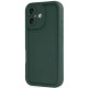 iPhone 16 Kılıf Viera Silikon - Koyu Yeşil
