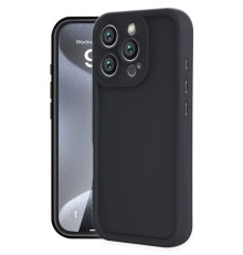 iPhone 16 Pro Kılıf Viera Silikon - Siyah