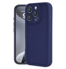 iPhone 16 Pro Kılıf Viera Silikon - Lacivert