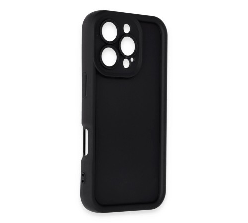 iPhone 16 Pro Max Kılıf Viera Silikon - Siyah iPhone 16 Pro Max Kılıf Viera Silikon - Siyah