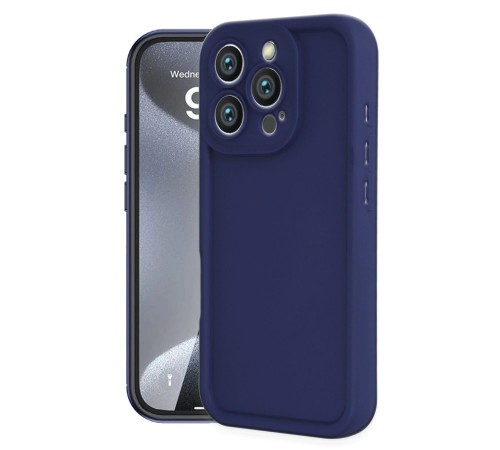 iPhone 16 Pro Max Kılıf Viera Silikon - Lacivert iPhone 16 Pro Max Kılıf Viera Silikon - Lacivert