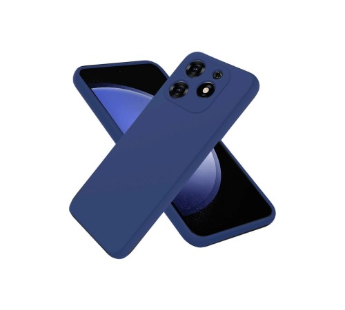 Tecno Spark Go 2024 Kılıf First Silikon - Lacivert Tecno Spark Go 2024 Kılıf First Silikon - Lacivert