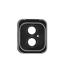 iPhone 16 PVD Metal Kamera Lens - Siyah