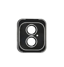 iPhone 16 PVD Metal Kamera Lens - Gümüş