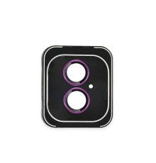 iPhone 16 PVD Metal Kamera Lens - Pembe