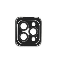 iPhone 16 Pro Max PVD Metal Kamera Lens - Siyah