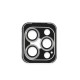 iPhone 16 Pro Max PVD Metal Kamera Lens - Gümüş