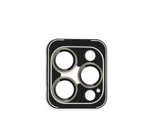 iPhone 16 Pro Max PVD Metal Kamera Lens - Natural Grey iPhone 16 Pro Max PVD Metal Kamera Lens - Natural Grey