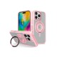 iPhone 16 Pro Max Banza Magsafe Standlı Kapak - Pembe