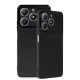 Realme C61 Kılıf Auto Focus Karbon Kapak - Siyah