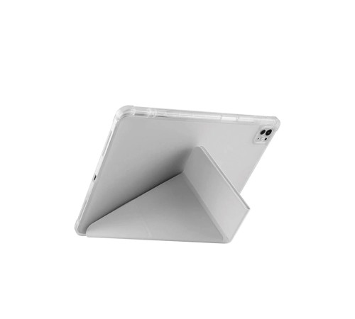 iPad Pro 13 (2024) Kılıf Kalemlikli Mars Tablet Kılıfı - Rose Gold