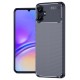 Samsung Galaxy A06 Kılıf Auto Focus Karbon Kapak - Lacivert