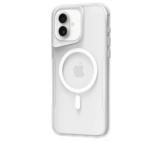 iPhone 16 Plus Kılıf PC Poso Magsafe Kapak - Şeffaf iPhone 16 Plus Kılıf PC Poso Magsafe Kapak - Şeffaf