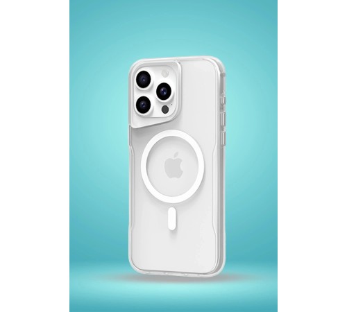 iPhone 16 Plus Kılıf PC Poso Magsafe Kapak - Şeffaf iPhone 16 Plus Kılıf PC Poso Magsafe Kapak - Şeffaf